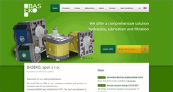 Desktop Screenshot of baseko.sk